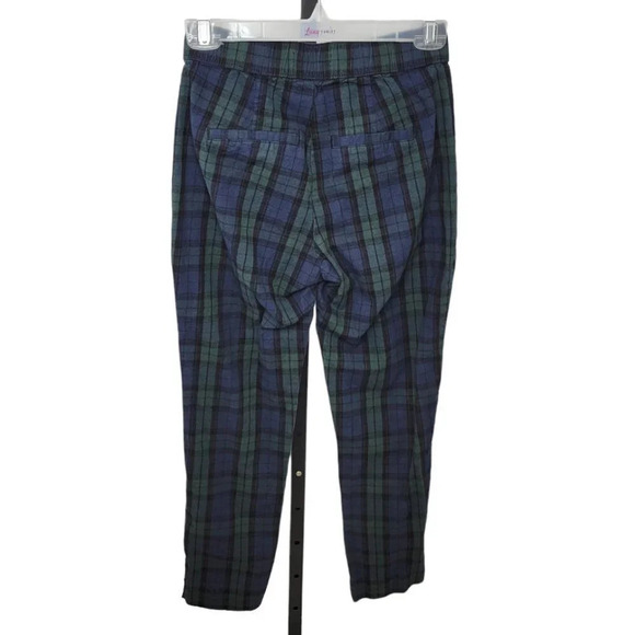 Hollister Plaid Check  Tartan High Rise Pants - Picture 2 of 6